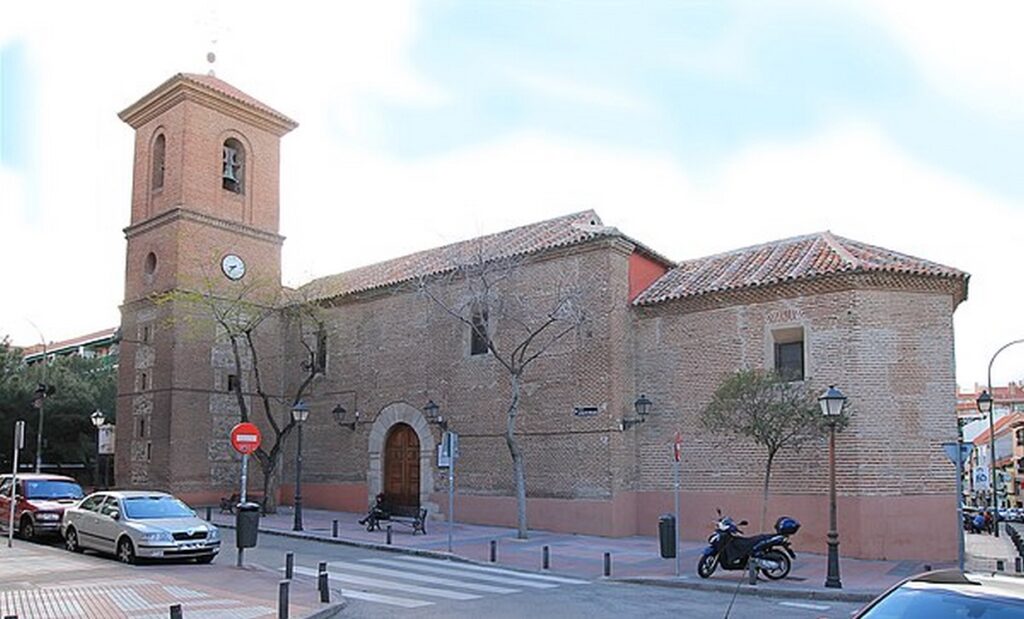 Parroquia mudéjar de Santa María la Blanca Canillejas (Foto Wikiwand)